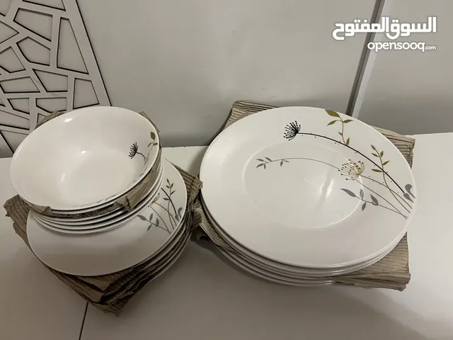 صحون نص طقم 6اشخاص الجديدة