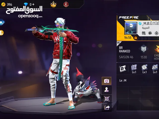 Free Fire Accounts and Characters for Sale in Algeria