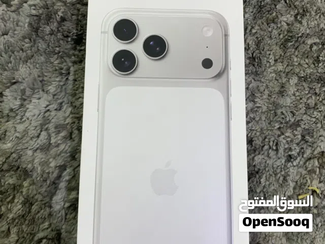 ايفون 17برو ماكس256فضي