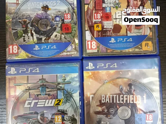 للبيع مجموعة ألعاب PS4