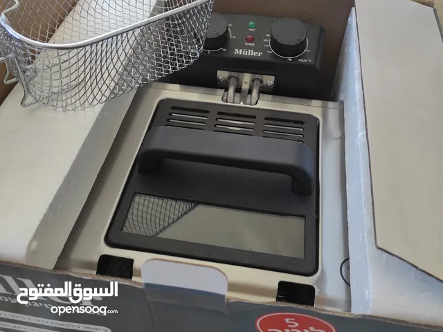 مقلى زيت كهربائي جديد سعة 5 لتر من مولر 2200 واط