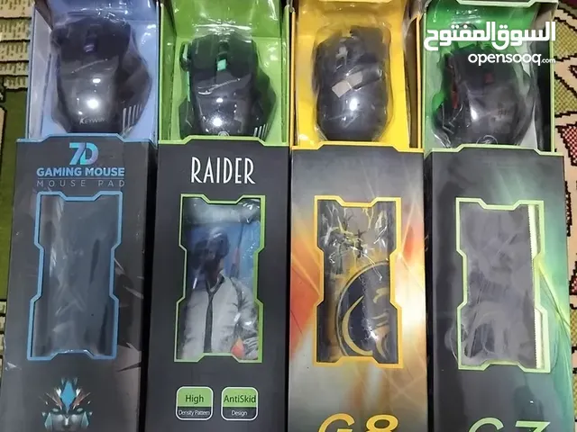 ماوس + باد ماوس سلكي WIRED MOUSE USB + PAD MOUSE