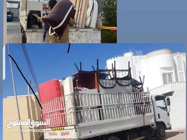 نقل عام ((بأقل الاسعار ))مع عمال لفك وتركيب الاثاث والتغليف أداره عمانيه