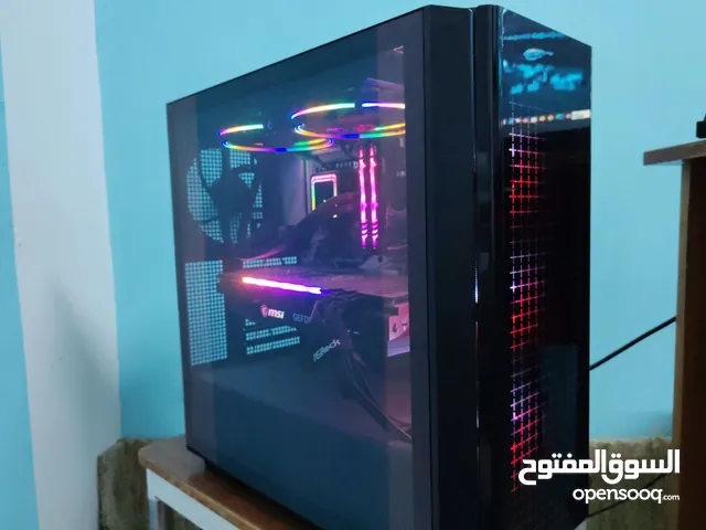 كمبيوتر مكتبي للبيع - للألعاب والشغل الثقيل - جاهز ومجهز بالكامل!