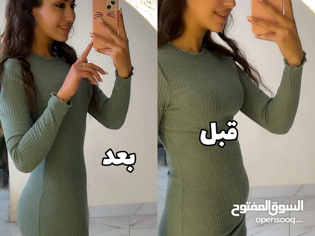 *مشد شورت لرسم الجسم* الشورتات سهلة الارتداء تحت الفساتين مما يمنع ظهور التنورة الداخلية دون فقدا