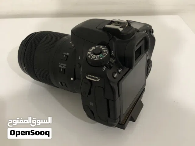 بكج كاميرا Canon 80D مستعمل قليل جداً