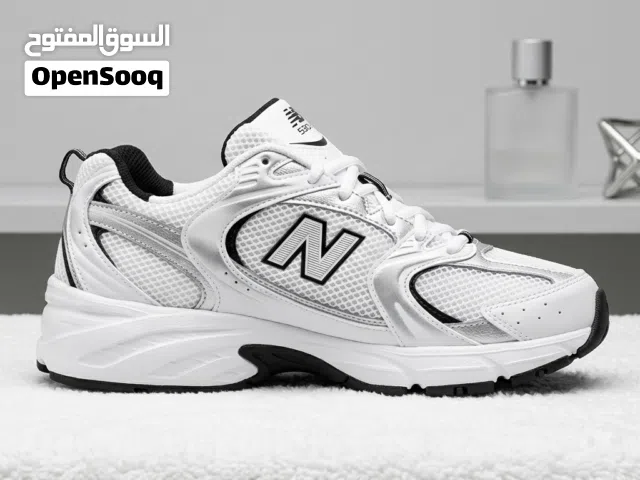 كوتشي New Balance 530 (أبيض × سيلفر) التريند الأول في الراحة والشياكة