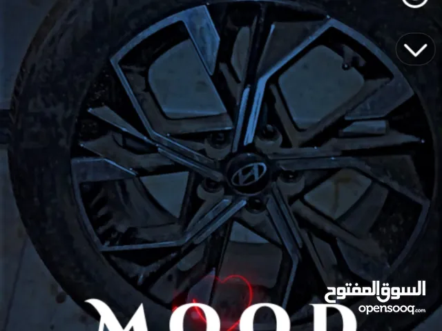 طقم وكالة 4جنوط مع الكفرات غير مستخدم سوناتا25