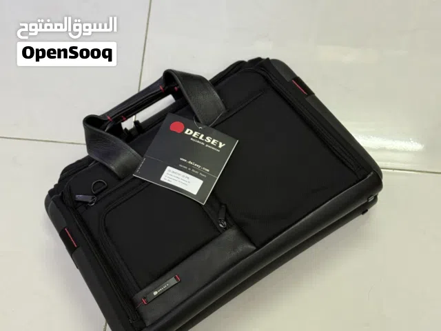 Delsey Paris Montsouris Rolling Laptop Briefcase – 15.6" Business Trolley (Black/Red)