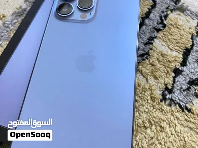 ايفون 13pro max لون بحري وتربروف ذاكرة 128