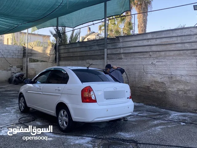 هونداي فيرنا 2007 فل اوتماتك ماتور 1600 سيارة ممتازة  الله يبارك..