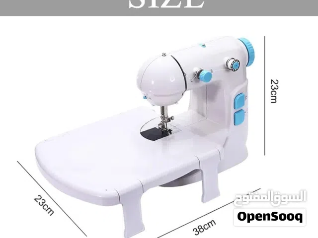 ماكينة خياطة كهربائية صغيرة للمبتدئين كفالة سنة