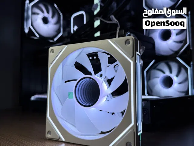 Pc case fans reversed and normal flow    مراوح بيسي معكوسه و طبيعيه