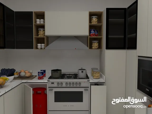 تفصيل وتصميم جميع انواع المطابخ الحديثه مطابخ صاج ـخشب ـكلادنج مفصلات هيدروليك رخام صناعي وطبيعي