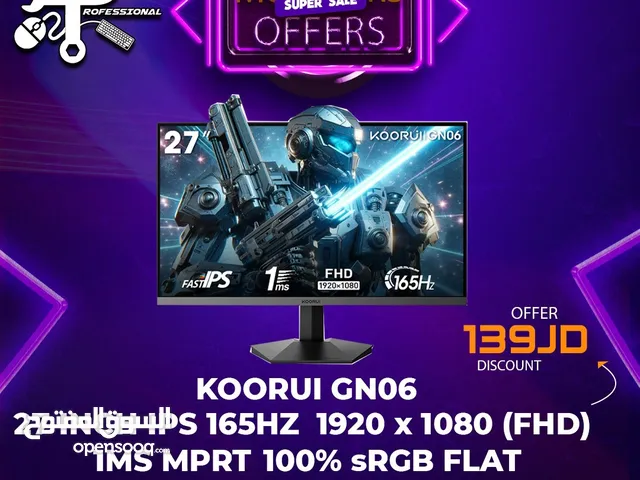 27" Other monitors for sale in Amman