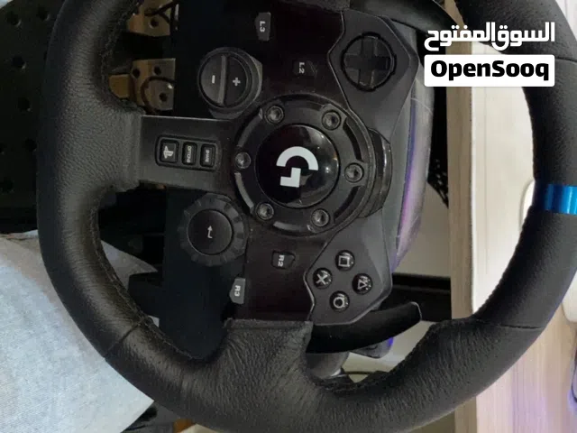 Logitech g923 + gear + stand + steering wheel