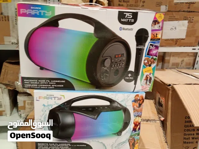 تصفية ستوك سماعات جديدة برند فرنسي طمسون وبيج بين للصوتيات