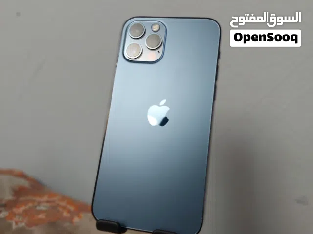 iPhone 12 Pro أزرق 256GB وكالة بطارية 100% جديده والجهاز نظيف جداً بسعر ممتاز