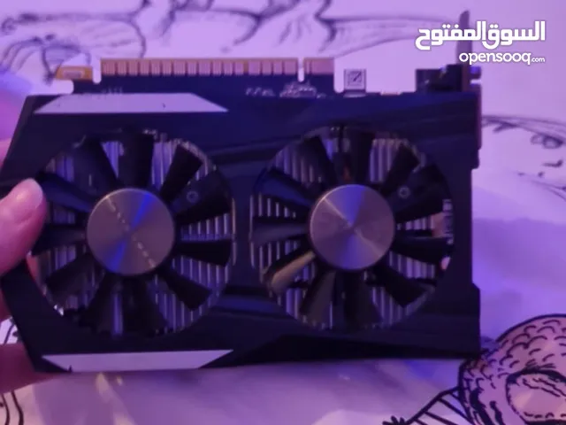 كرت شاشة rtx1050ti 4gb فقط على 270شيكل اقطقة شبه جديدة