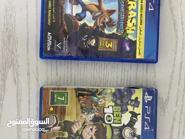 CD للعبه ben10 CD للعبه crash bandicoot