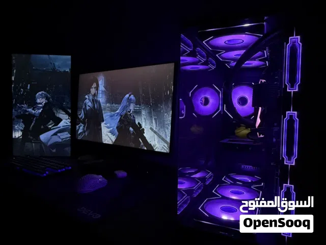 Gaming PC +  شاشتين + ستاند  RTX 4070 SUPER  i7-14700K