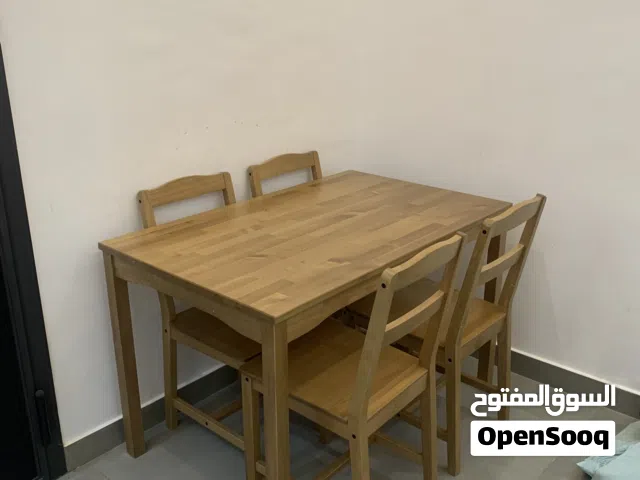 Dining table and chairs