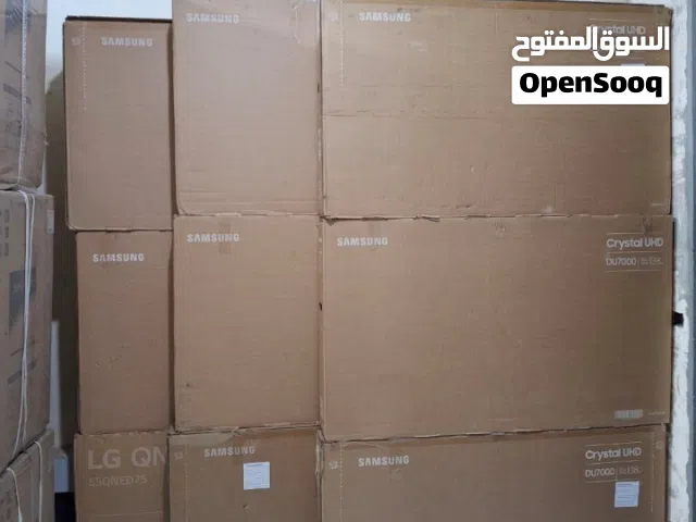 شاشات سامسونج اصلي 55 بوصة اسمارت 4k رسيفر داخلي فرز اول بضمان من المعرض
