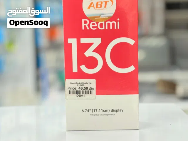 XIAOMI REDMI MOBILE 13C 6GB 128GB. NEW