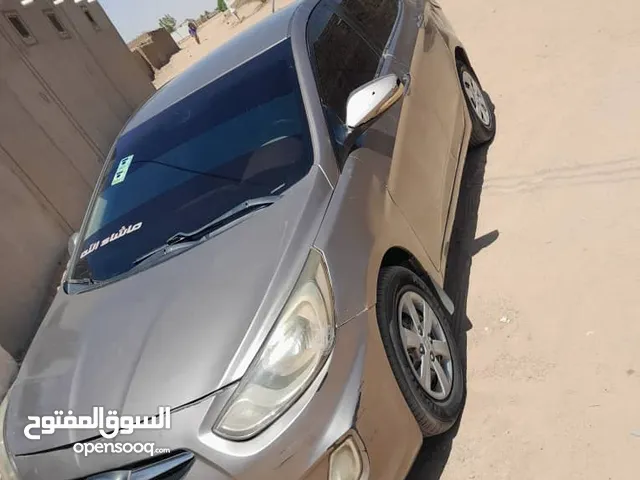 في دنقلا . اكسنت مضلع موديل 2012 . مقاسين زيت . القير اوتماتيك . ماشه 141 . .