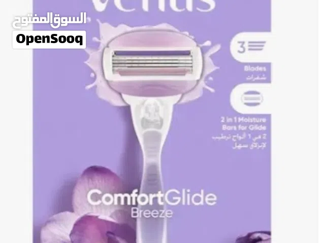 ماكينة حلاقة جيلات فينوس كومفورت جلايد بريز الأصلية للنساء