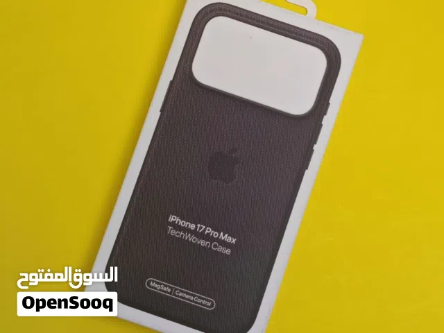 كفر ايفون 17 برو ماكس ابل أصلي مع ماج سيف – أسود جديد بالكرتون