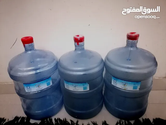 Big plastic water bottles 1.2BD for any one     قارورات ماء 1.2 للواحدة