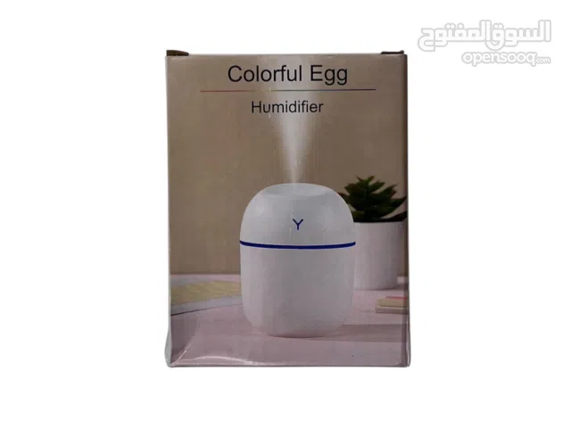 جهاز ترطيب الهواء الألكتروني شكل بيضة ملونة
