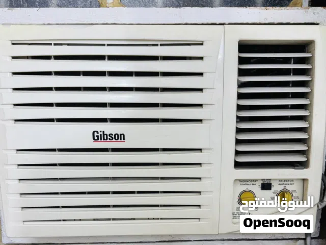 مكيف شباك "جيبسون" (Gibson) قوي وبحالة ممتازة فول نظافة حار بارد موسم واحد مستخدم