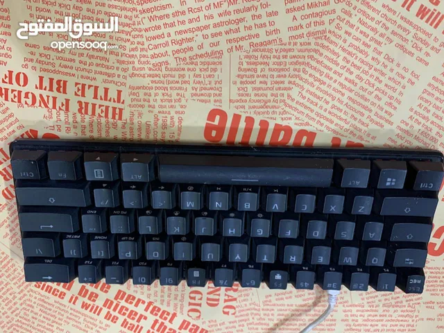 كيبورد هايبر اكس ار جي بي Hyper x alloy 60 RGP