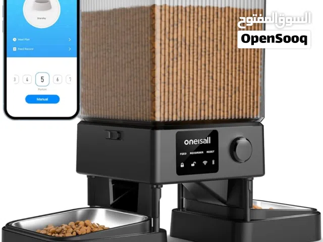 متوفر نافوره سمارت تحكم موبايل ماء القطط والكلااااب ومتوفر مكل طعام سمارت واي فاي