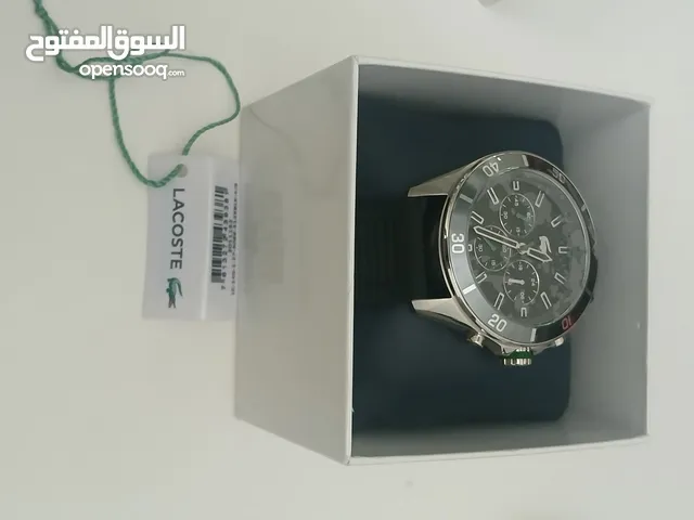Black Lacoste watch for men Original