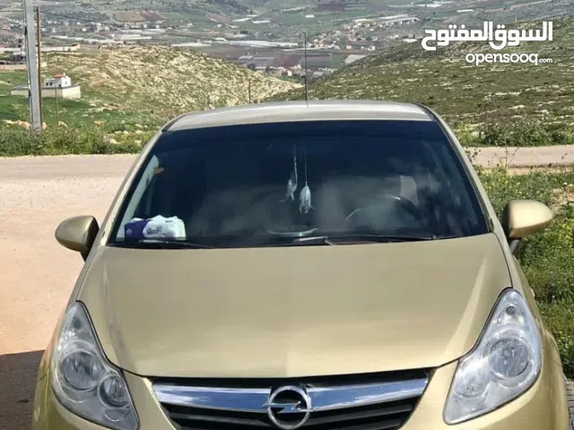 سيارة اوبل كورسا موديل 2008