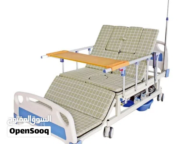 سرير طبي 7 حركات كهربائي " حمام" نخب اول جديد بالكرتونة مع خاصية تقليب المريض وخاصية الكرسي