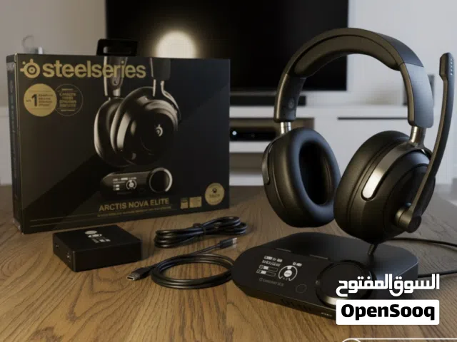 للبيع: سماعة SteelSeries Arctis Nova Elite - (جديدة تماماً / تغليف المصنع)