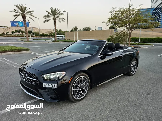Mercedes E450 2023, Convertible, US Spec,Accident-Free, 9,800 km, Excellent Condition,AED 210,000