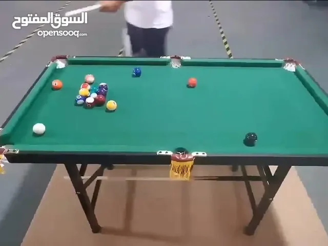 بلياردو بقواعد معدنية حجم 4قدم بسعر خاص وحصري