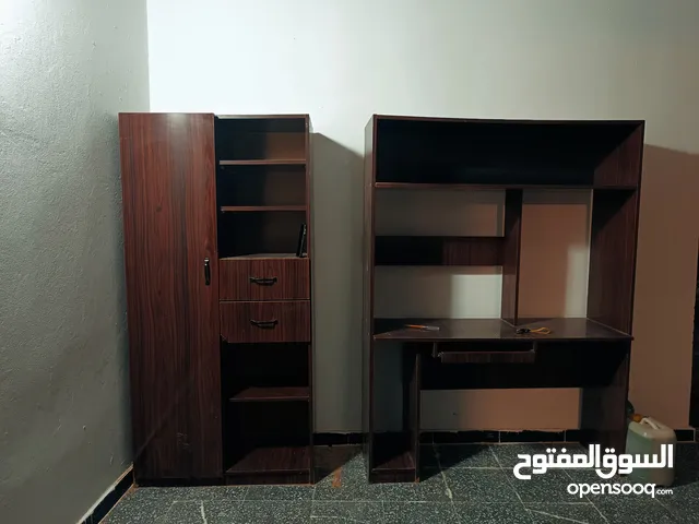 مكتبة كتب و خزانة ملابس منزلية