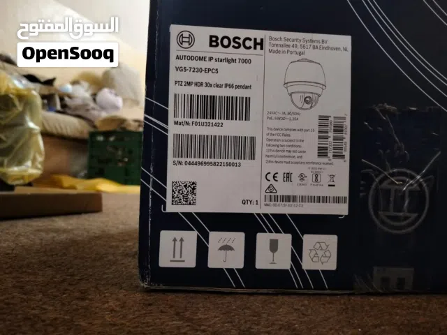 للبيع مستعجل: 4 كاميرات بوش Bosch Autodome IP 7000 جديدة كرتون