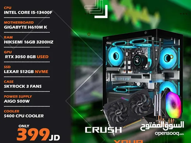 تجميعة كمبيوتر اي 5 جيل 13 - Gaming Pc i5 مكفولة والتسليم فوري