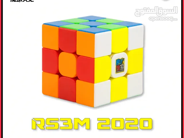MoYu RS3M 2020 3x3 مكعب روبيك اصلي سريع احترافي المكعب السحري