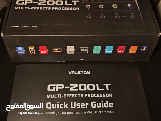متوفر جديد بوضع شركه معالج تضخيم الجيتار والمؤثرات الصوتية Valeton GP-200LT