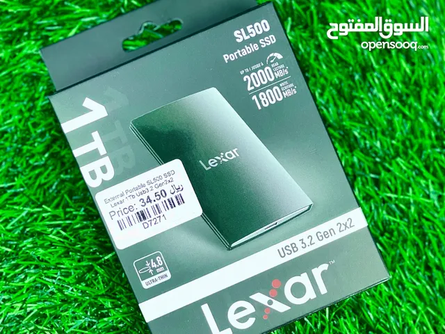 LEXAR EXTERNAL PORTABLE SSD SL500
