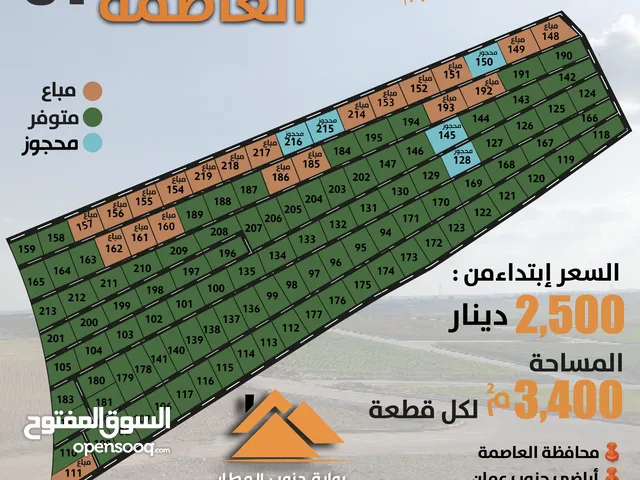 اضخم مشروع في ابو الحصاني و بسعر مميز