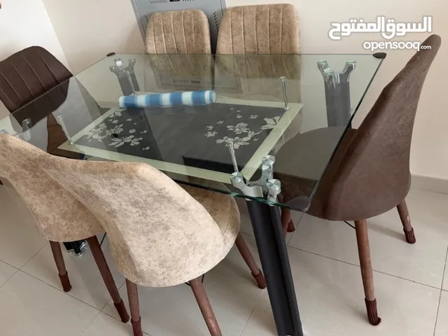 طقم طاولة طعام 6 اشخاص